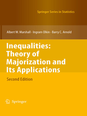 cover image of Inequalities